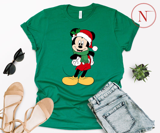 Disney-Inspired Christmas Holiday T-Shirt – Fun Graphic Tee for Family – Perfect for Family Matching Outfits