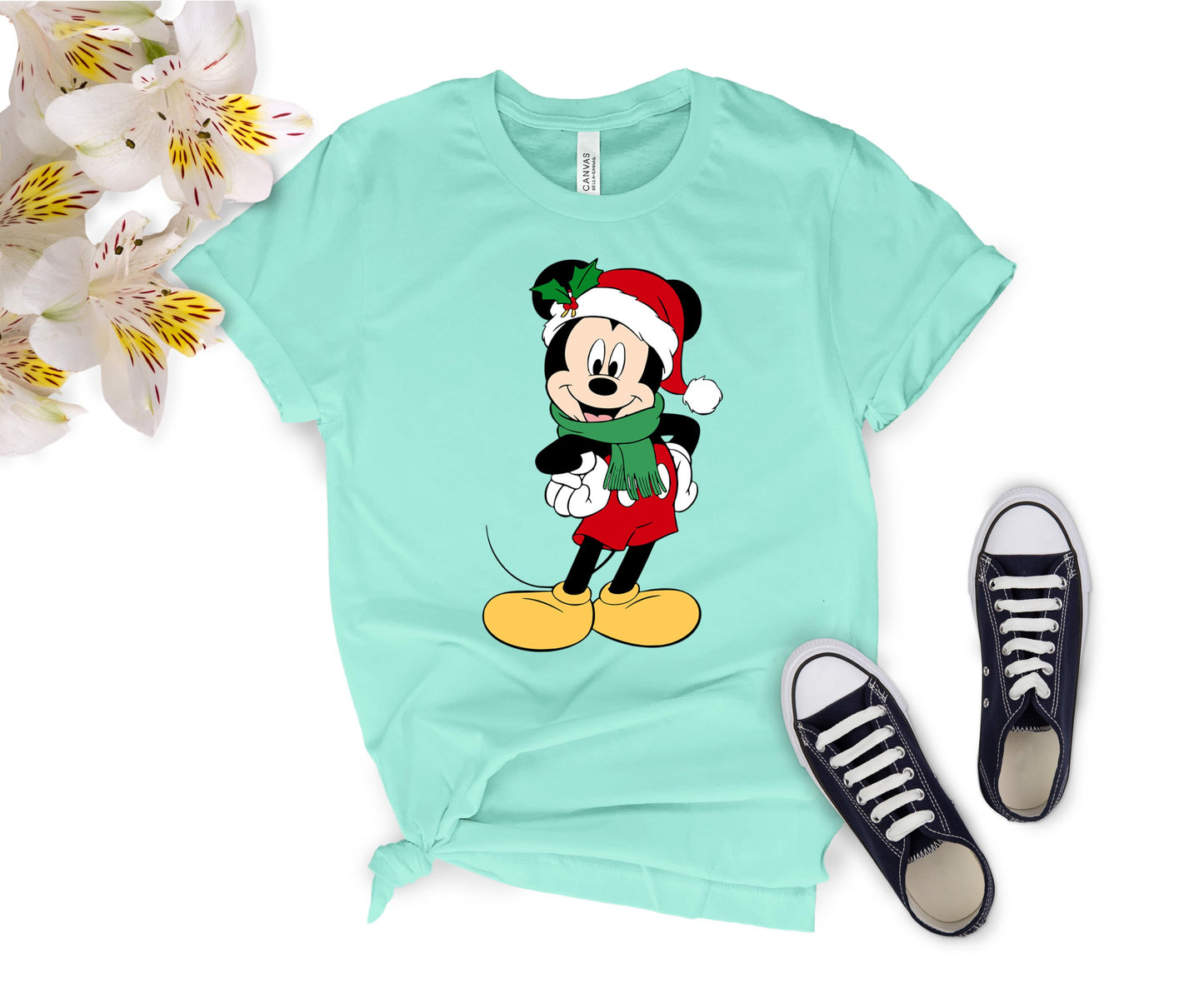 Disney-Inspired Christmas Holiday T-Shirt – Fun Graphic Tee for Family – Perfect for Family Matching Outfits