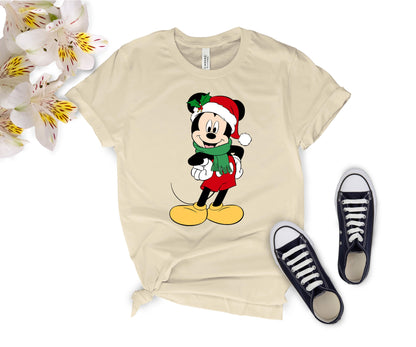 Disney-Inspired Christmas Holiday T-Shirt – Fun Graphic Tee for Family – Perfect for Family Matching Outfits