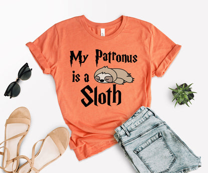 Sloth Shirt, Funny Sloth Shirts, My Patronus Is A Sloth-newamarketing