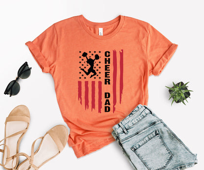 Cheer Dad Shirt, Cheer Shirt Ideas, American Dad Shirt-newamarketing