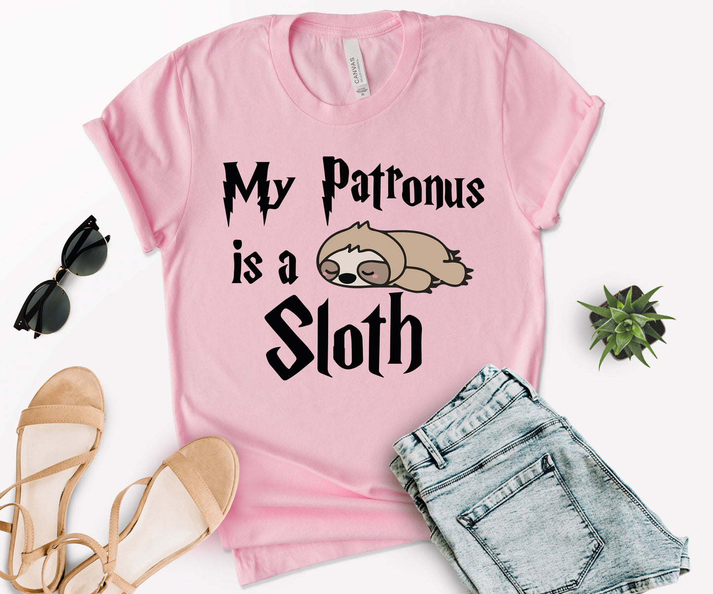 Sloth Shirt, Funny Sloth Shirts, My Patronus Is A Sloth-newamarketing