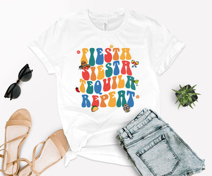 Cinco De Mayo Shirts, Mexican Fiesta Shirts, Fiesta Siesta Tequila Repeat-newamarketing