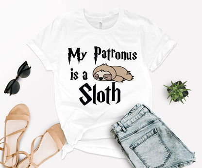 Sloth Shirt, Funny Sloth Shirts, My Patronus Is A Sloth-newamarketing