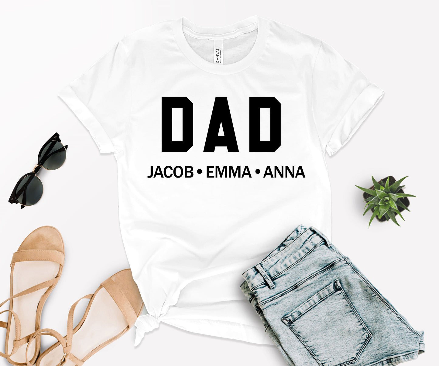 Custom Grandpa Shirt, Custom Father's Day Shirts, Custom Grandpa Dad Shirt-newamarketing