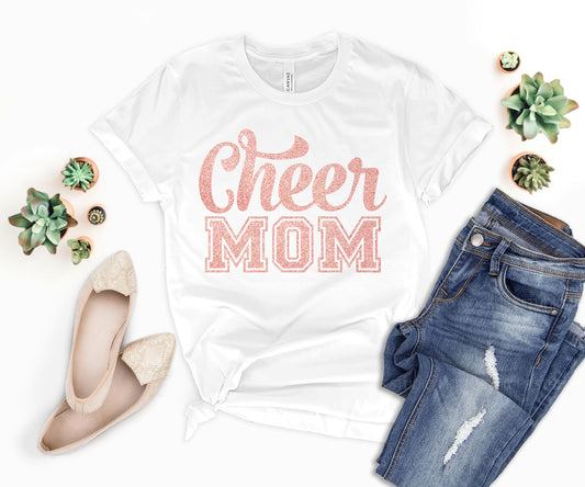 Football Cheer Mom Shirt, Cheer Mom T-shirt, Proud Mom Shirt-newamarketing