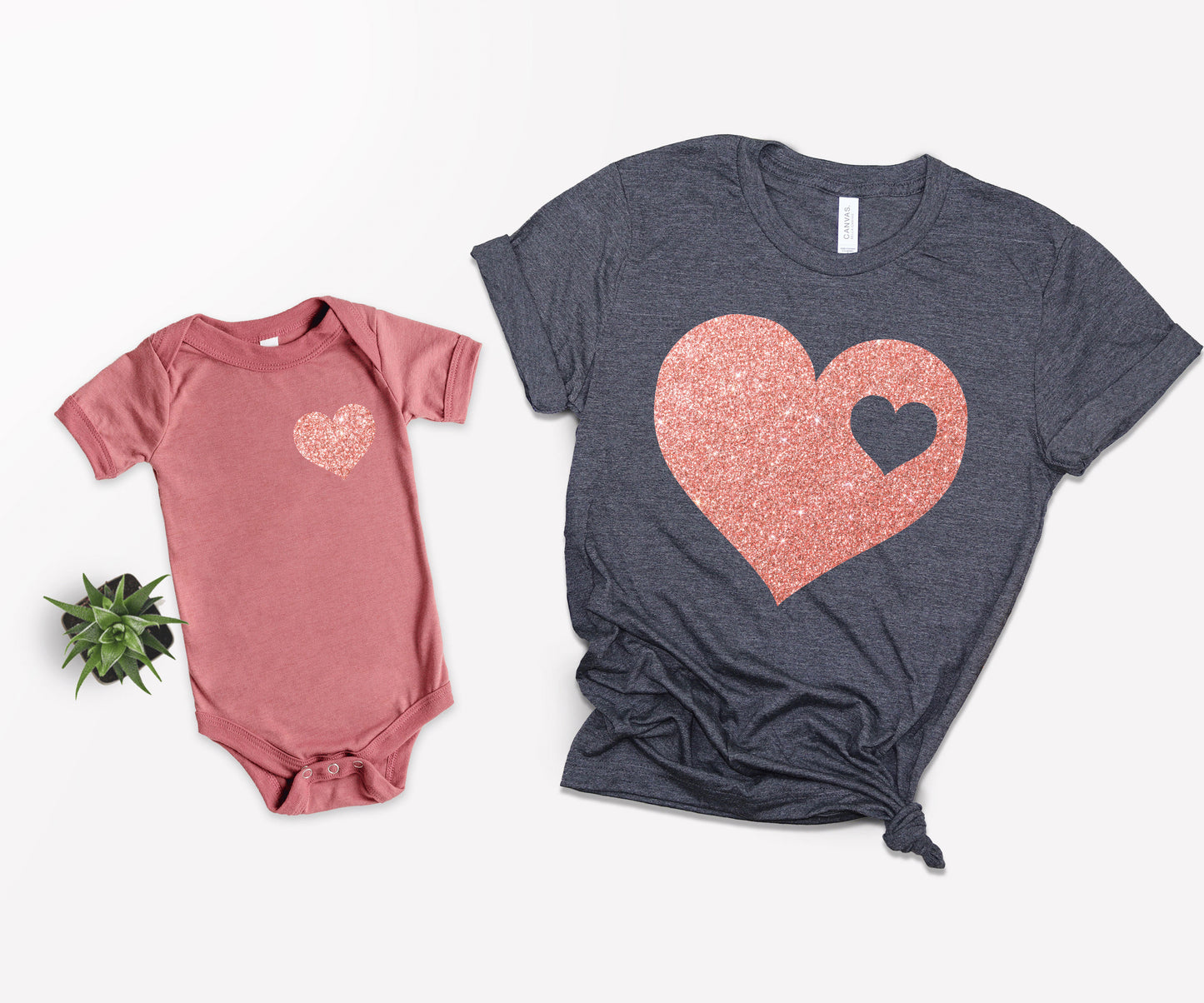 Mommy And Me T-Shirts, Mommy And Me Mother's day Shirts, Mom and Me Valentine Shirts-newamarketing