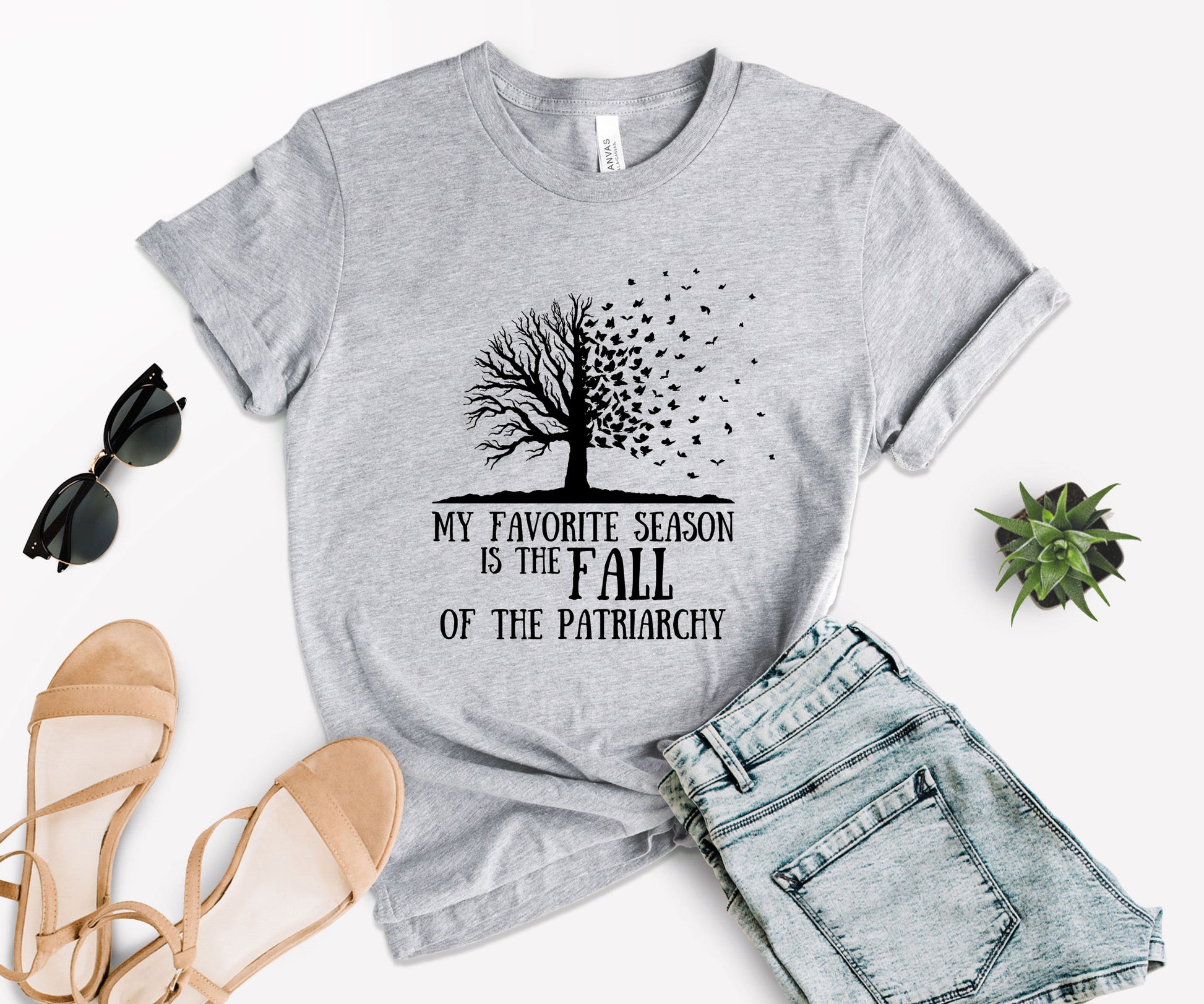 My Favorite Season Is The fall of The Patriarchy, Fall Shirt for Women, Fall Shirt-newamarketing