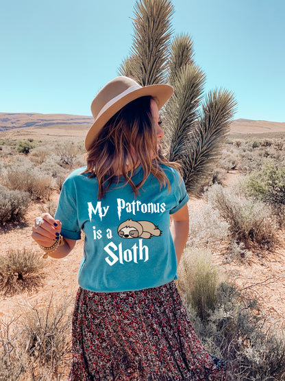 Sloth Shirt, Funny Sloth Shirts, My Patronus Is A Sloth-newamarketing