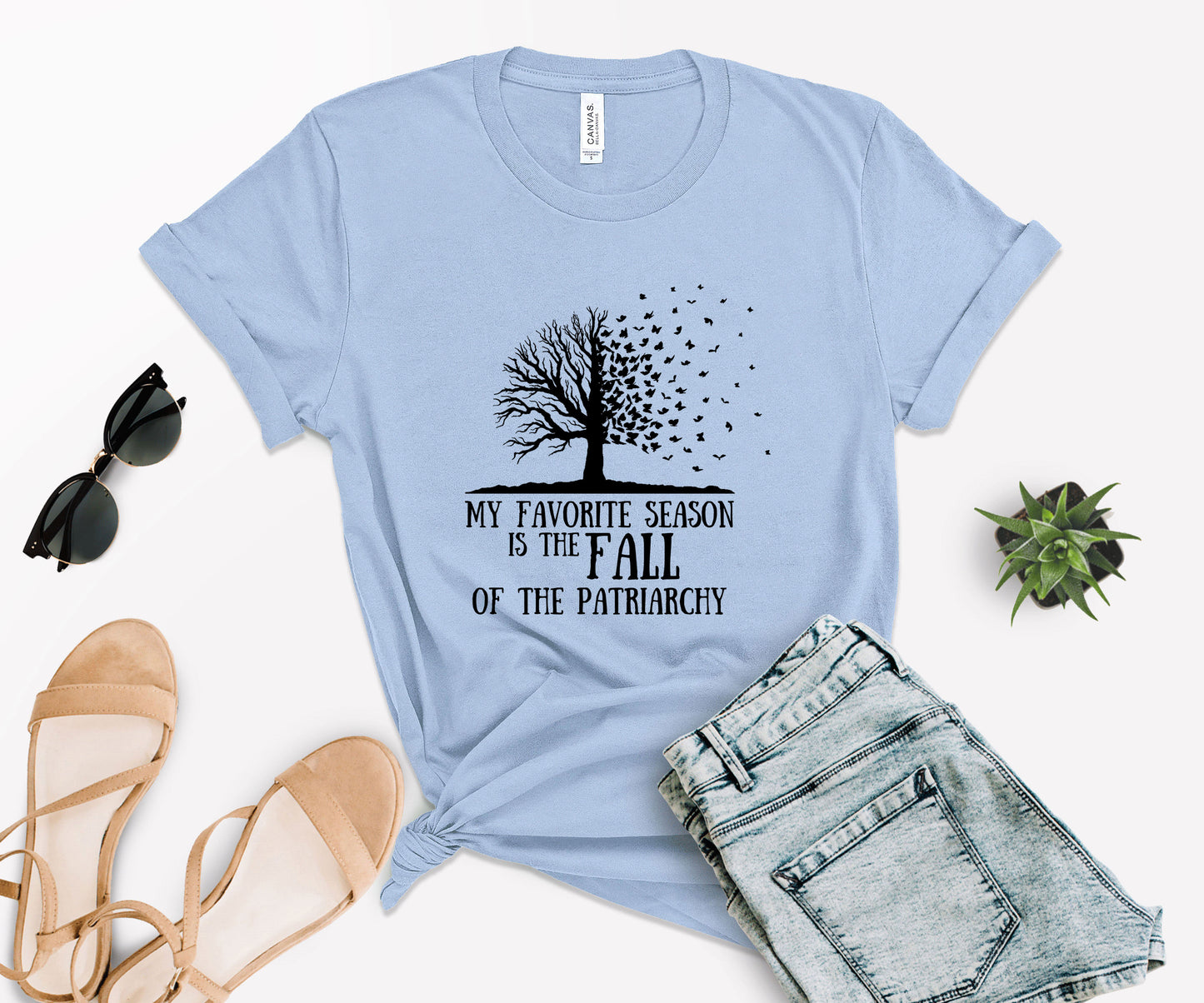 My Favorite Season Is The fall of The Patriarchy, Fall Shirt for Women, Fall Shirt-newamarketing