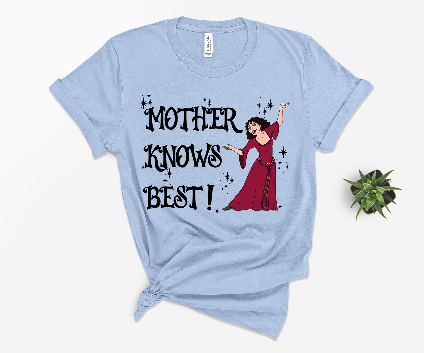 Tangled Mother Knows Best Shirt, Disney Mom Shirts, Disney Tangled Shirt-newamarketing