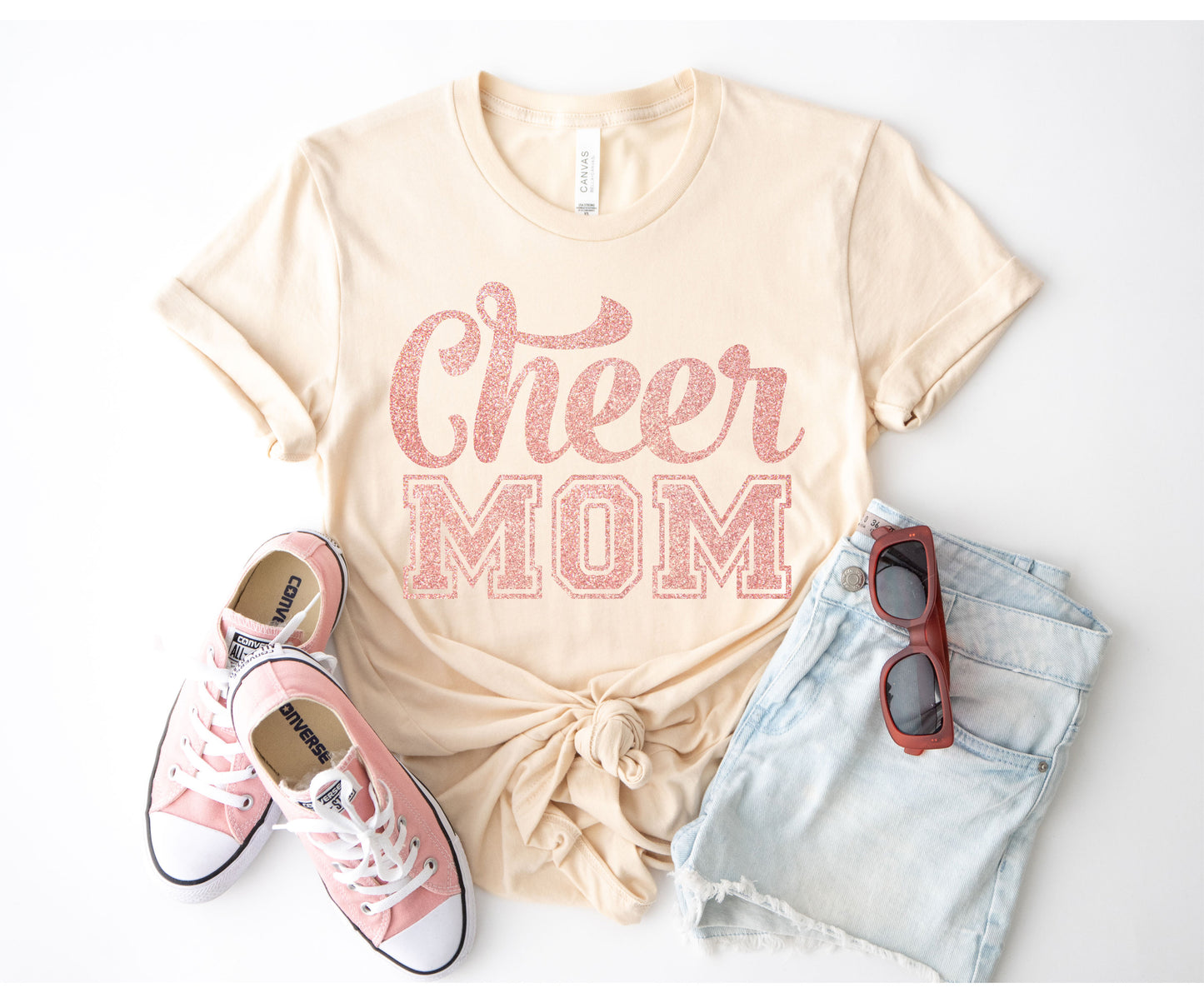 Football Cheer Mom Shirt, Cheer Mom T-shirt, Proud Mom Shirt-newamarketing