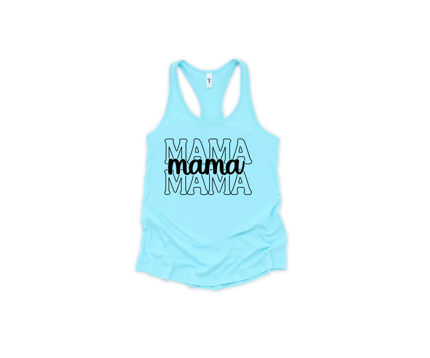 Stacked Font Mama Shirt, Retro Mama Shirt, Custom Mama Shirt-newamarketing