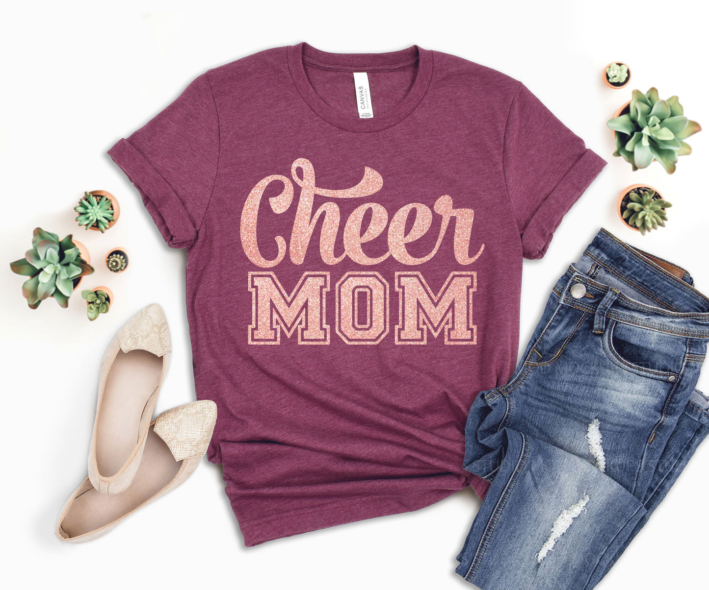 Football Cheer Mom Shirt, Cheer Mom T-shirt, Proud Mom Shirt-newamarketing