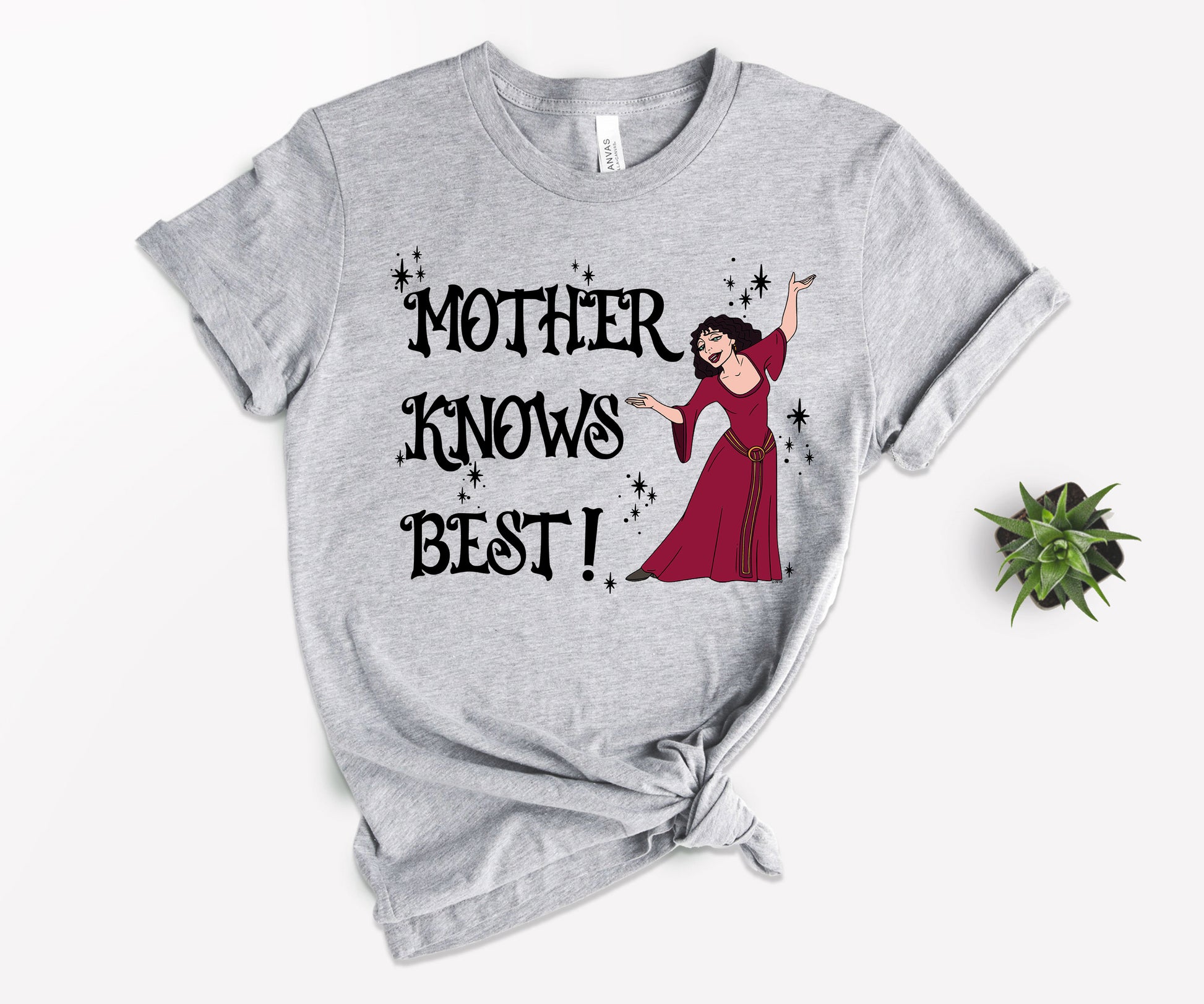 Tangled Mother Knows Best Shirt, Disney Mom Shirts, Disney Tangled Shirt-newamarketing