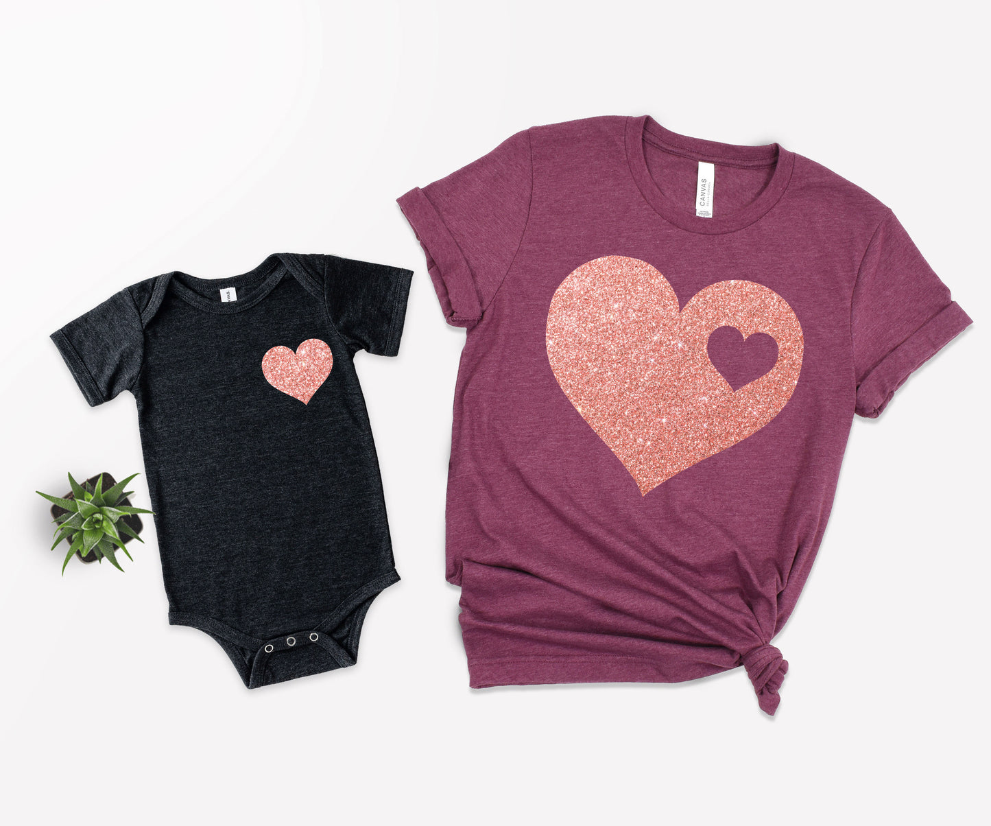 Mommy And Me T-Shirts, Mommy And Me Mother's day Shirts, Mom and Me Valentine Shirts-newamarketing