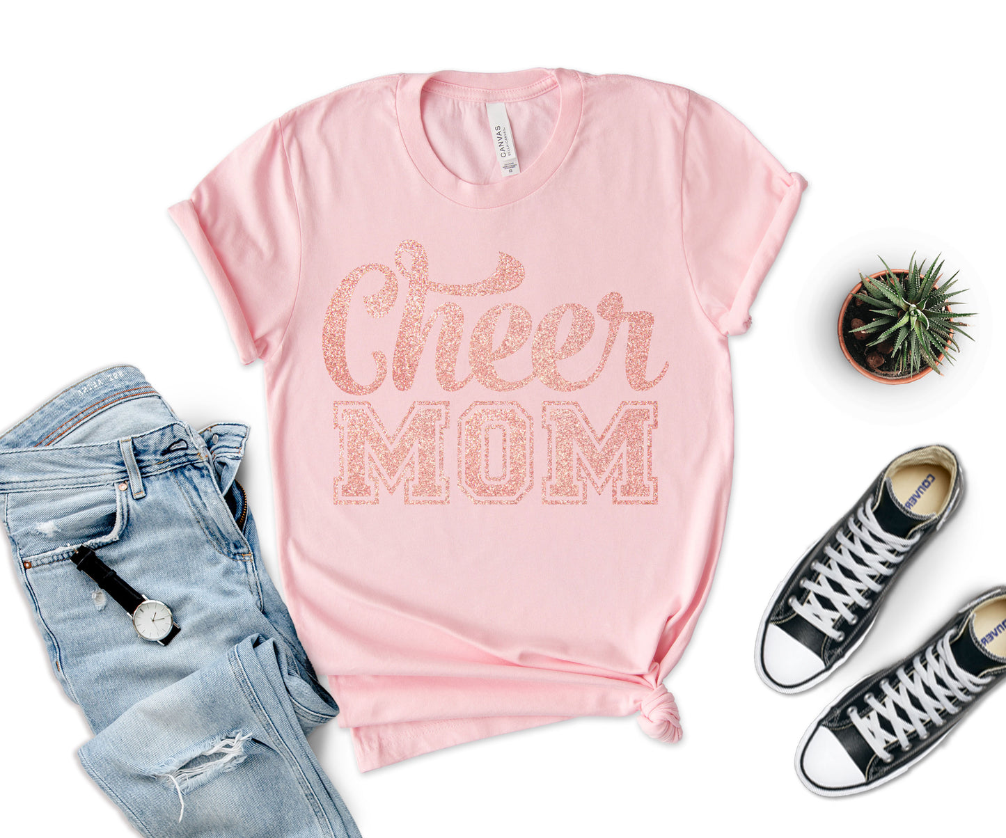 Football Cheer Mom Shirt, Cheer Mom T-shirt, Proud Mom Shirt-newamarketing