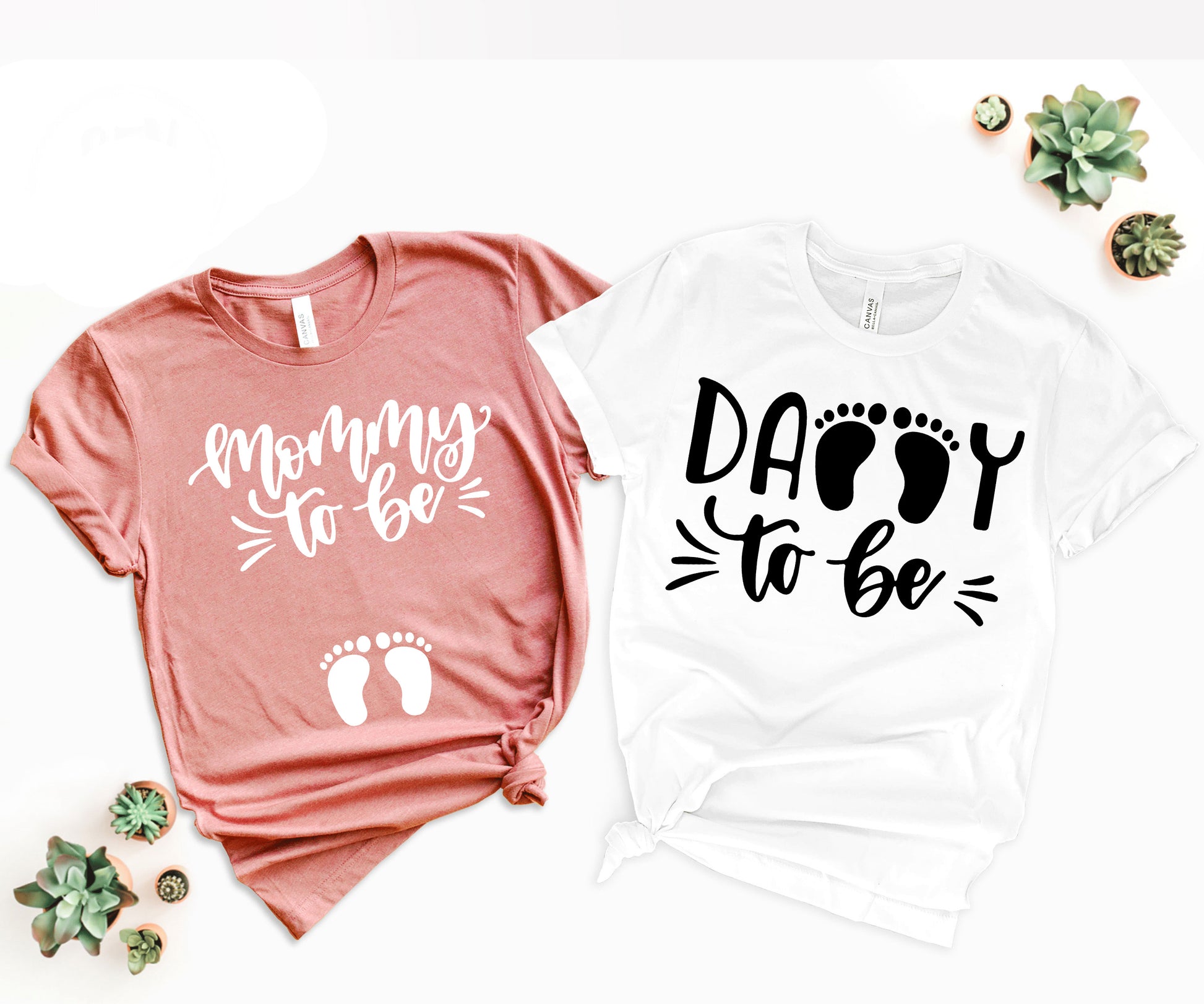 Mommy to Be and Daddy to Be Shirts, Mommy and Daddy Matching Shirts, New Parents Shirts-newamarketing