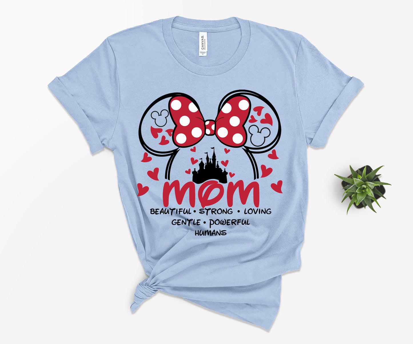 Disney Mom Shirt, Beautiful Words About Mom Shirt, Minnie Mom Shirt-newamarketing