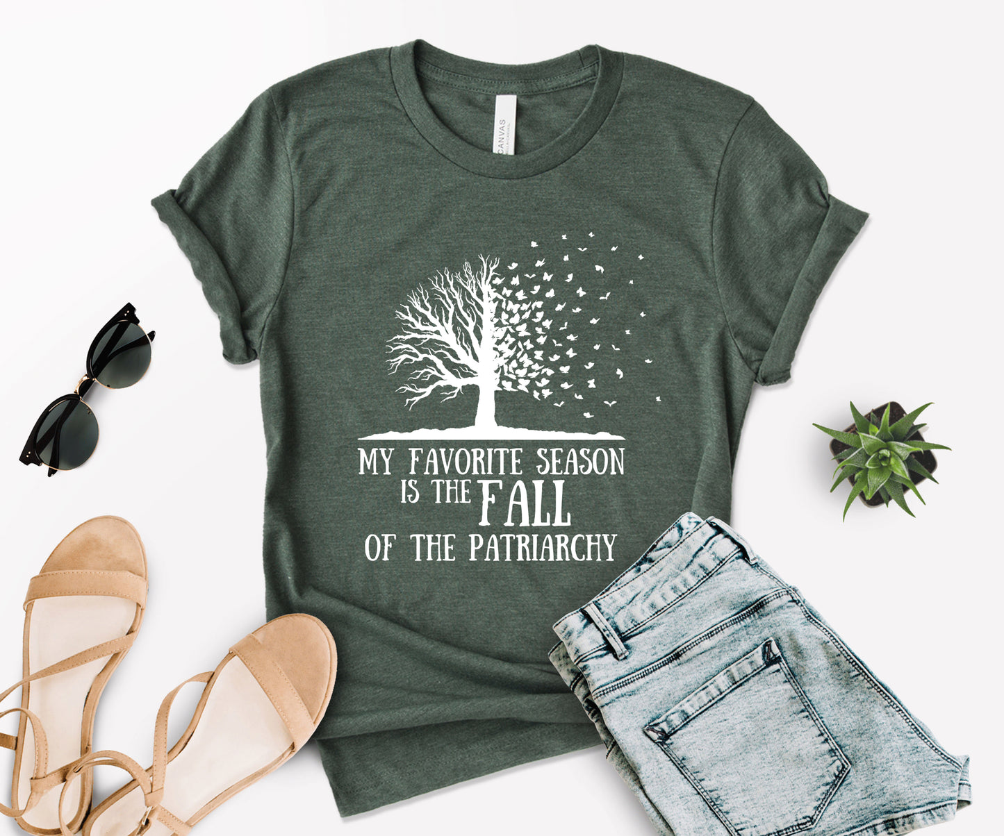 My Favorite Season Is The fall of The Patriarchy, Fall Shirt for Women, Fall Shirt-newamarketing