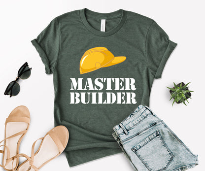 Master Builder Shirt, Father and Son Shirts, Master Builder Demolition Expert-newamarketing