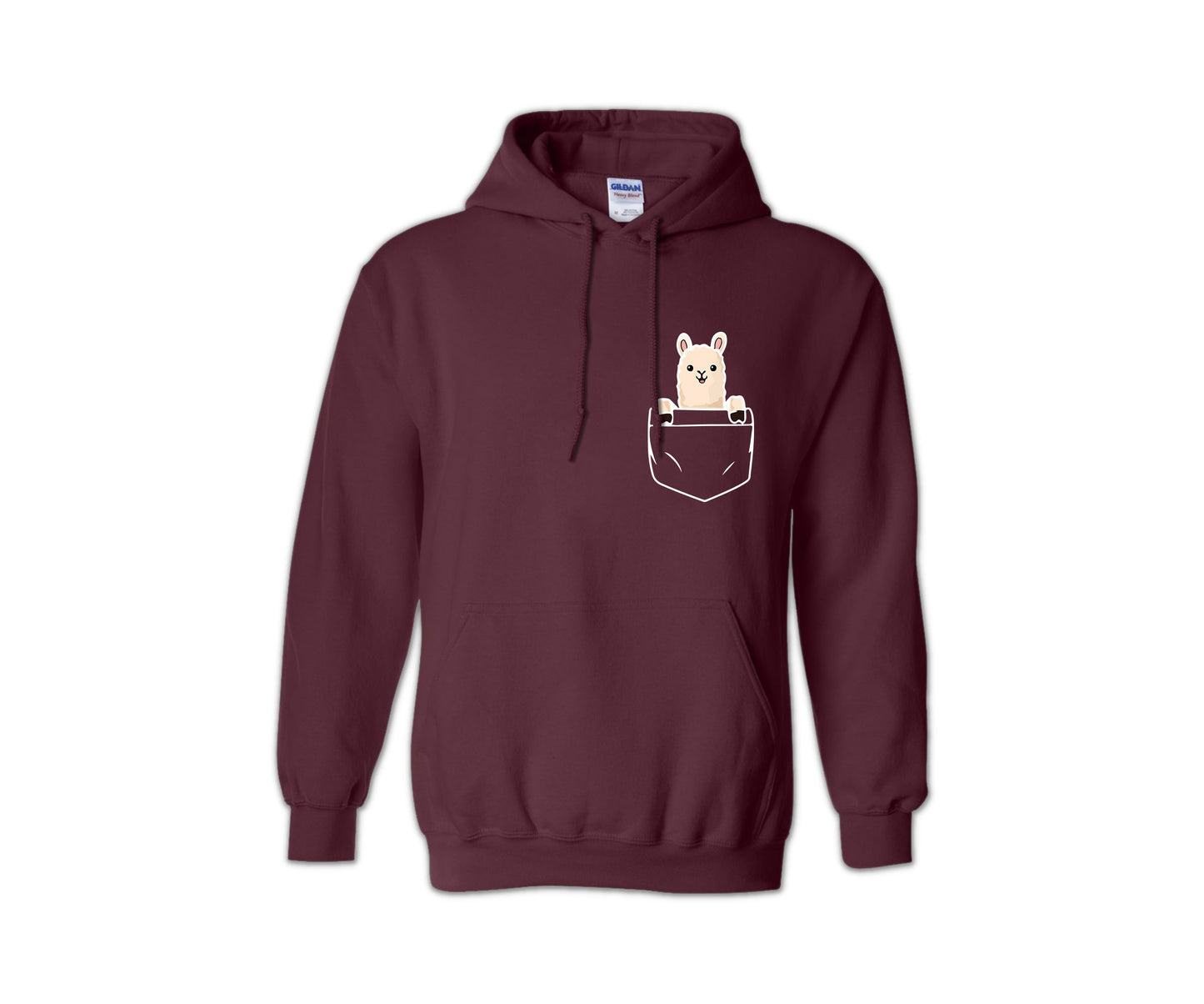 Pocket Llama Sweatshirt, Llama Sweater, Llama Hoodies-newamarketing