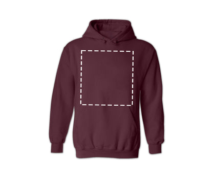 Gildan Unisex Hoodie, Custom Hoodie Design, Personalized Hoodie Maroon-newamarketing