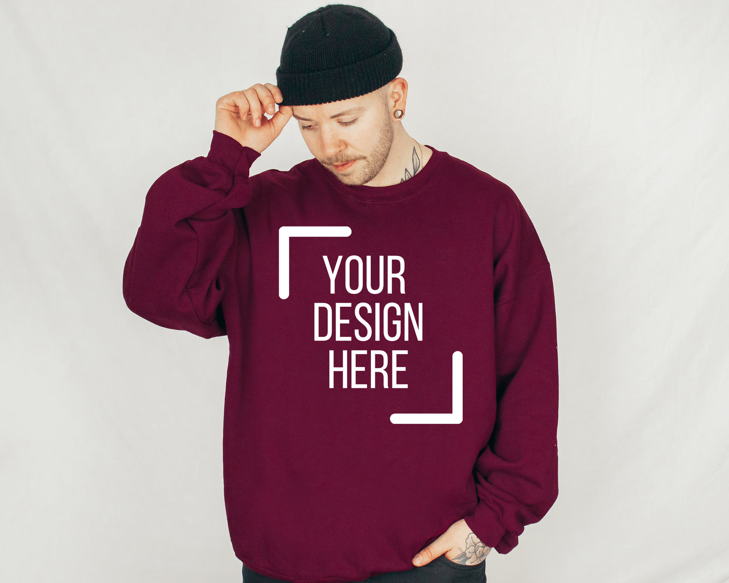 Gildan Unisex Sweatshirt, Custom Sweatshirt Design, Personalized Sweater - newamarketing