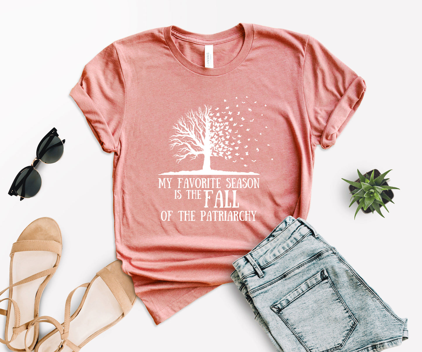 My Favorite Season Is The fall of The Patriarchy, Fall Shirt for Women, Fall Shirt-newamarketing