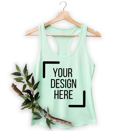 Next Level Women Tank Tops, Custom Tank Top Design, Personalized Tank Top-newamarketing