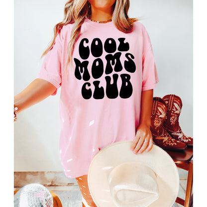 Cool Mom Club Shirt, Comfort Colors Mama Shirt, Cool Comfort Colors T-Shirts-newamarketing