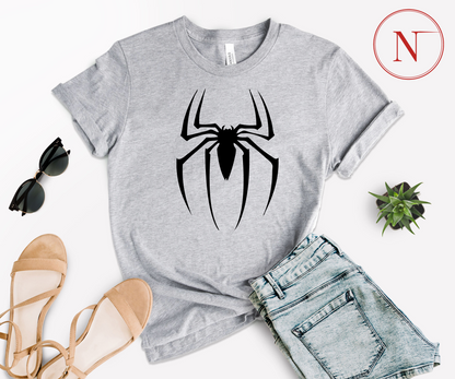 Newa Marketing- Spider Lover Shirt, Funny Superhero Shirt, Dad Son Matching T-Shirt, Spider Birthday Shirt, Toddler Birthday Shirt, Gift For Spider Lover, Mickey Ghost Skateboarding Shirt, Halloween, family, Mickey and Friends, matching, t-shirts, Made in the USA, high-quality, cotton, graphic tee, Disney,characters, mom, dad, kids, trip, Disneyland, spooky, adult, youth, toddler, baby onesie