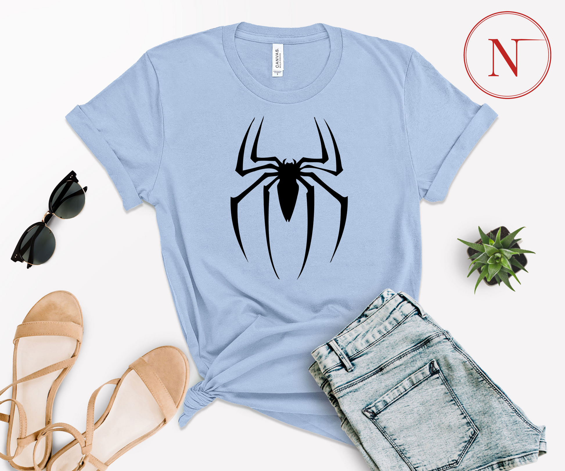 Newa Marketing- Spider Lover Shirt, Funny Superhero Shirt, Dad Son Matching T-Shirt, Spider Birthday Shirt, Toddler Birthday Shirt, Gift For Spider Lover, Mickey Ghost Skateboarding Shirt, Halloween, family, Mickey and Friends, matching, t-shirts, Made in the USA, high-quality, cotton, graphic tee, Disney,characters, mom, dad, kids, trip, Disneyland, spooky, adult, youth, toddler, baby onesie