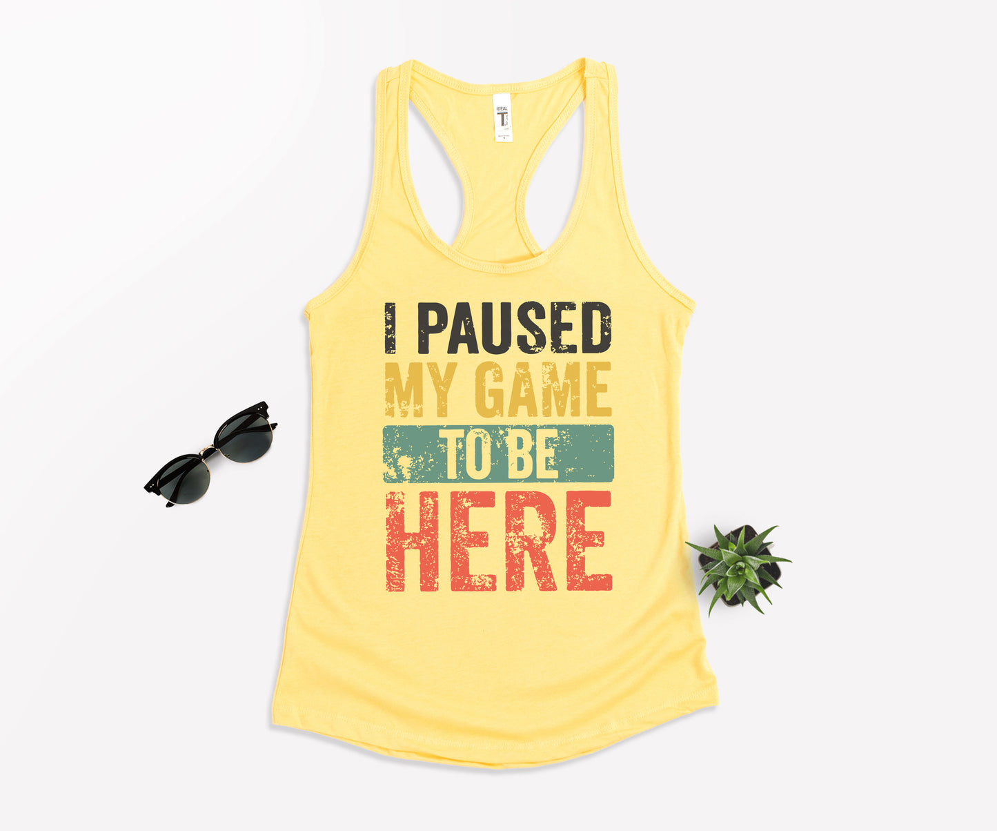 I Paused My Game To Be Here T-Shirt, Gamer Shirt, Funny Gaming Shirt-newamarketing