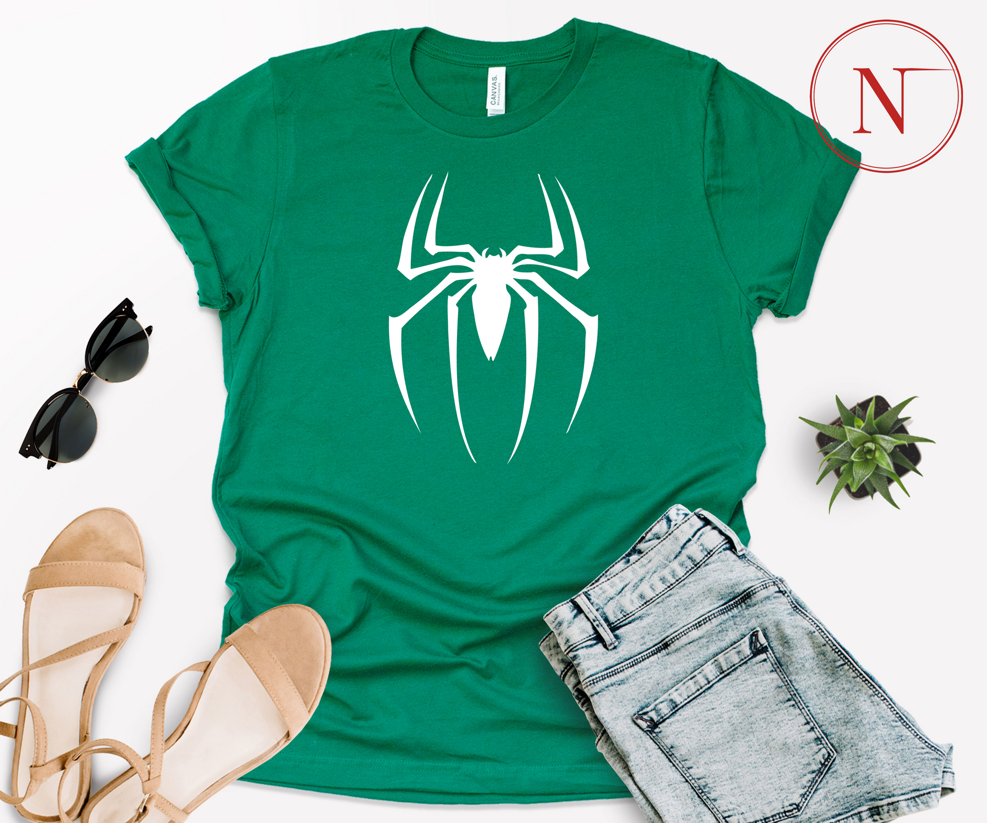 Newa Marketing- Spider Lover Shirt, Funny Superhero Shirt, Dad Son Matching T-Shirt, Spider Birthday Shirt, Toddler Birthday Shirt, Gift For Spider Lover, Mickey Ghost Skateboarding Shirt, Halloween, family, Mickey and Friends, matching, t-shirts, Made in the USA, high-quality, cotton, graphic tee, Disney,characters, mom, dad, kids, trip, Disneyland, spooky, adult, youth, toddler, baby onesie