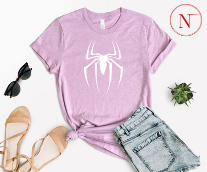 Newa Marketing- Spider Lover Shirt, Funny Superhero Shirt, Dad Son Matching T-Shirt, Spider Birthday Shirt, Toddler Birthday Shirt, Gift For Spider Lover, Mickey Ghost Skateboarding Shirt, Halloween, family, Mickey and Friends, matching, t-shirts, Made in the USA, high-quality, cotton, graphic tee, Disney,characters, mom, dad, kids, trip, Disneyland, spooky, adult, youth, toddler, baby onesie