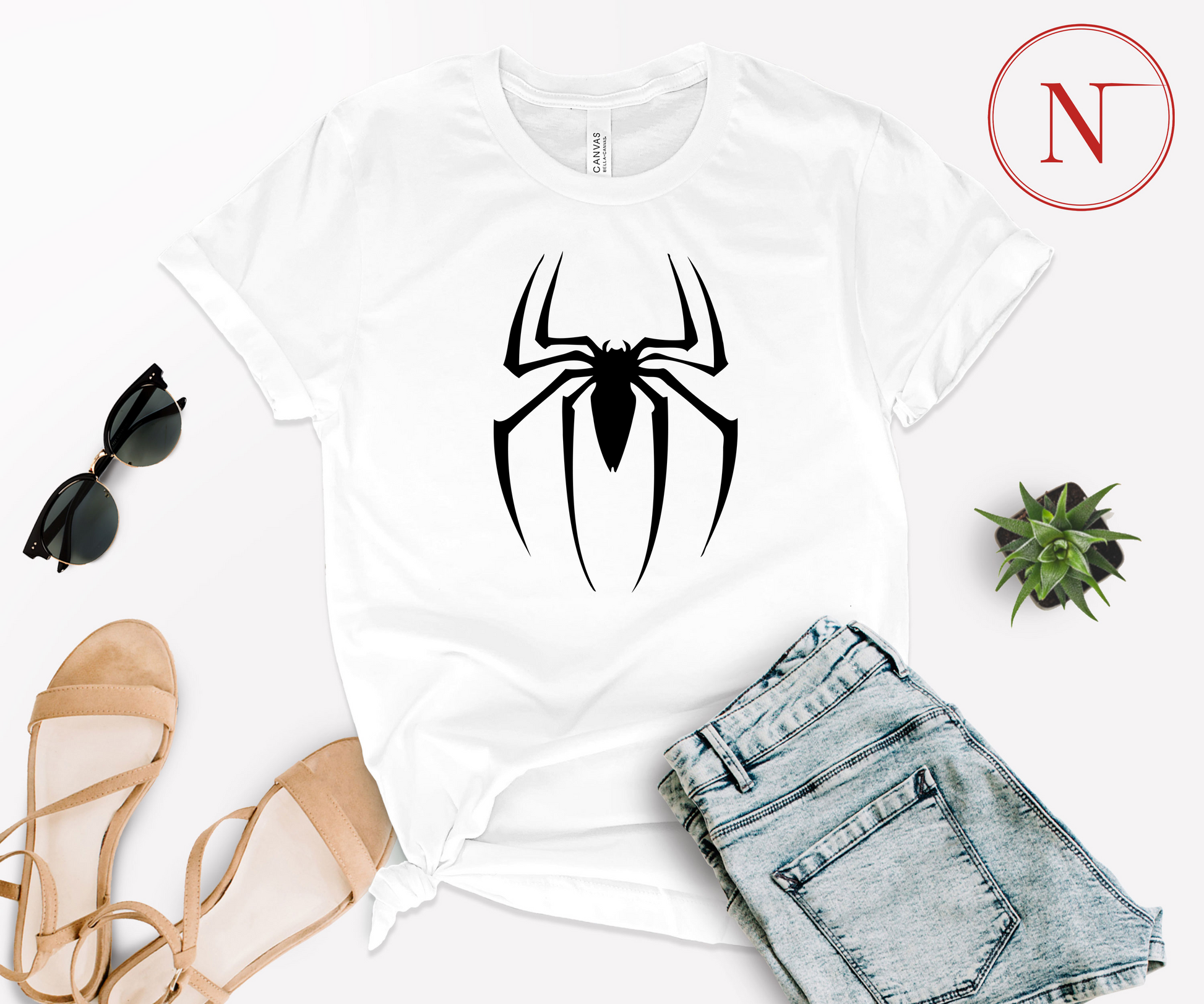 Newa Marketing- Spider Lover Shirt, Funny Superhero Shirt, Dad Son Matching T-Shirt, Spider Birthday Shirt, Toddler Birthday Shirt, Gift For Spider Lover, Mickey Ghost Skateboarding Shirt, Halloween, family, Mickey and Friends, matching, t-shirts, Made in the USA, high-quality, cotton, graphic tee, Disney,characters, mom, dad, kids, trip, Disneyland, spooky, adult, youth, toddler, baby onesie