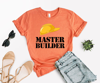 Master Builder Shirt, Father and Son Shirts, Master Builder Demolition Expert-newamarketing