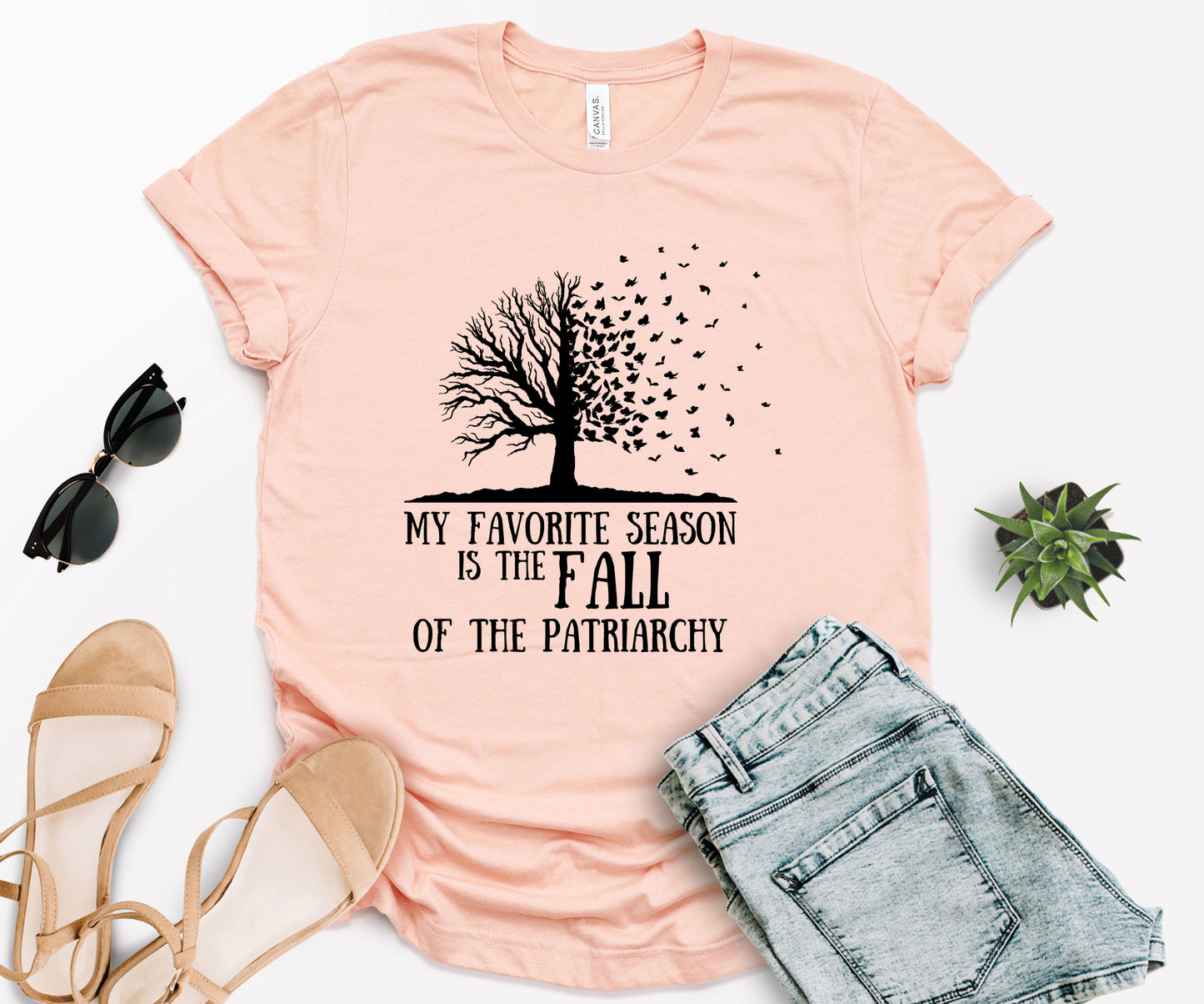 My Favorite Season Is The fall of The Patriarchy, Fall Shirt for Women, Fall Shirt-newamarketing