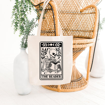 The Reader Tarot Card Tote Bag, Book Tote - newamarketing