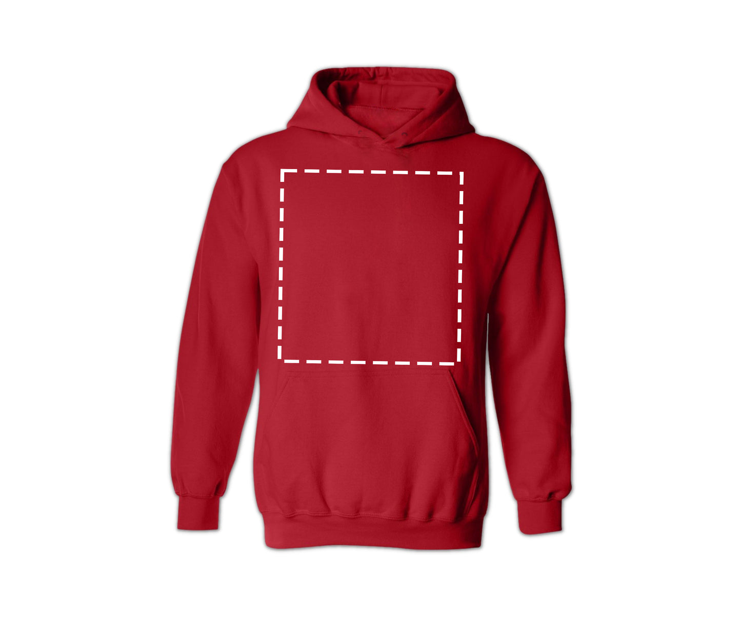 Gildan Unisex Hoodie, Custom Hoodie Design, Personalized Hoodie Red-newamarketing