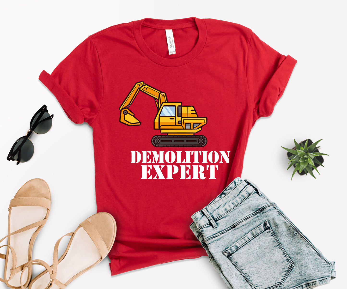 Master Builder Shirt, Father and Son Shirts, Master Builder Demolition Expert-newamarketing