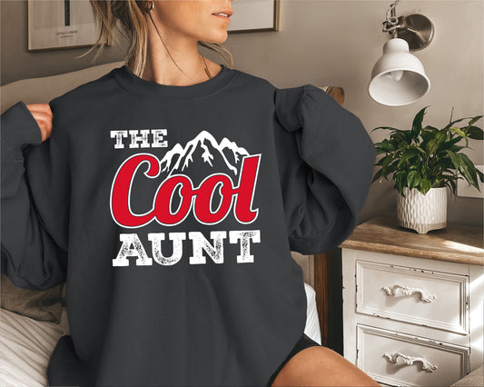 The Cool Aunt Sweatshirt, Cool Aunt Hoodie, Cool Aunt Club-newamarketing