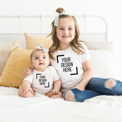 Bella Canvas Baby Onesies, Custom T-Shirt Design, Personalized T-Shirt - newamarketing