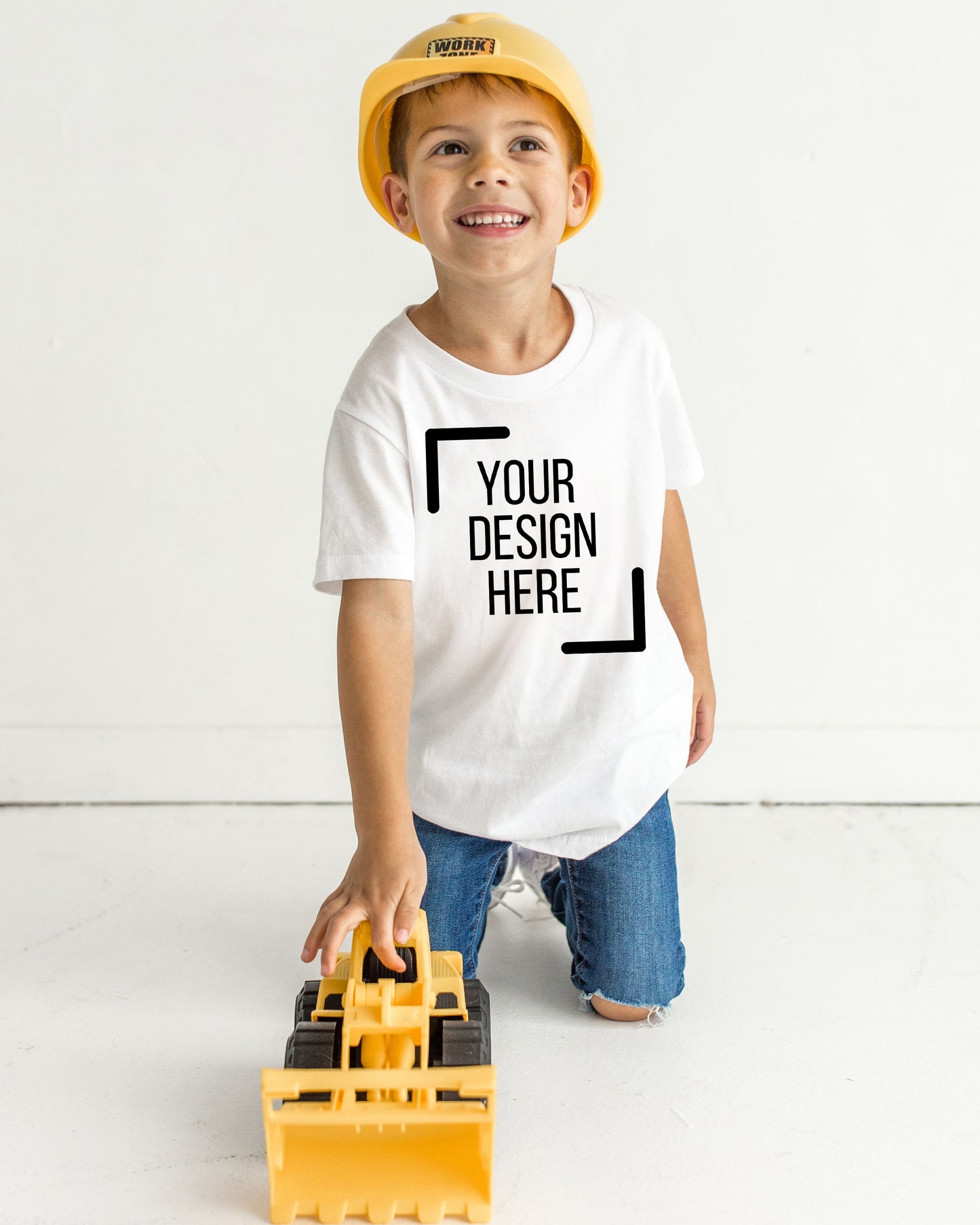 Bella Canvas Toddler T-Shirts, Custom T-Shirt Design, Personalized T-Shirt White-newamarketing